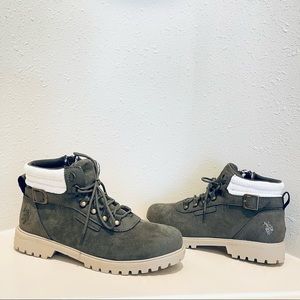 U.S. Polo Assn. Women’s Olive Hiker Boots Size 9.5 NWT
